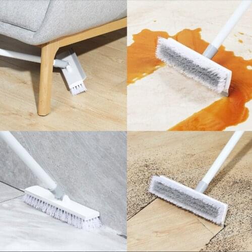 Durable Toilet Cleaning Brush Bathroom Wall Floor Scrub Brush Long Handle BathTub Shower Tile Cleaning Tool