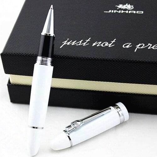 Luxury JINHAO 159 Metal Ballpoint Pen High Quality Roller Pen Black ink Refill For Business Writing Office School Supplies
