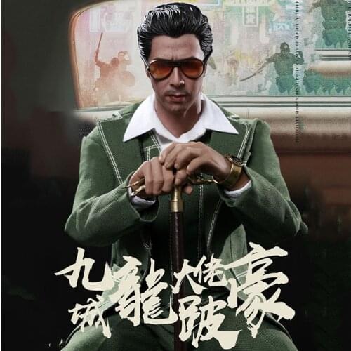 SN008 In Stock 1/6 Scale Warrior Kowloon City mogul “Limpy Ho” Male Solider Action Figure Model for Fans Holiday Gifts