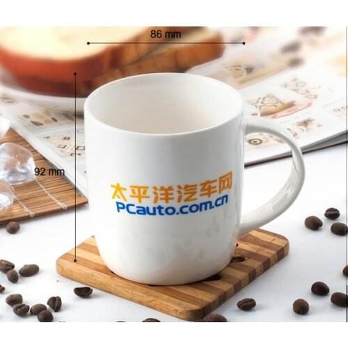 SPSCO 11oz (330ML) dream shape mugs with cusomized logo, promotional coffee mugs