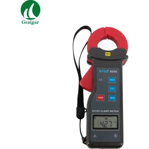 ETCR6200 AC DC Leakage Current Clamp Meter Sampling Rate 2 times/s Car Standby Current Clamp Meter