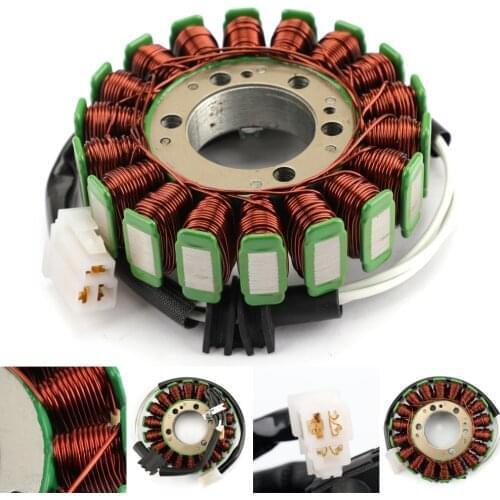 Topteng Motorcycle Generator Stator 18 Poles For Yamaha YZF R6 2003-2005 YZF R6S 2006-2009 5SL-81410-00 Motor Accessories