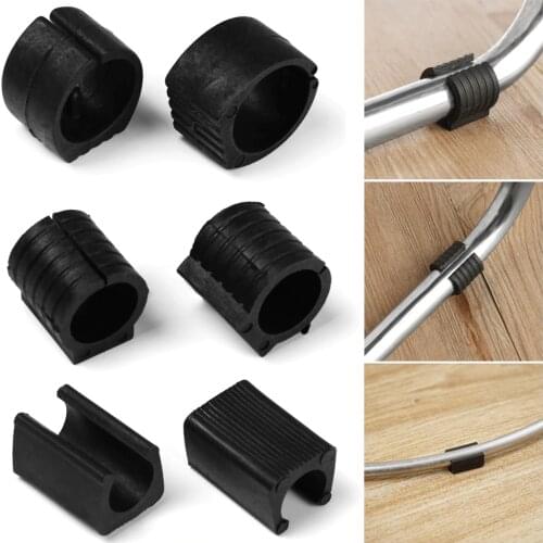 8 Size U Shaped Non-slip Chair Leg Pad Anti-front Tilt Floor Glides Tubing Caps Bumper Damper Stool Chair Leg Floor Protector