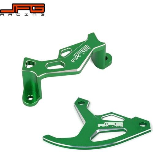 Motorcycle CNC Rear Brake Caliper Brake Disc Guard Protect For KAWASAKI KX250F 2004-2017 KX450F 2006-2017 KLX450R 2008