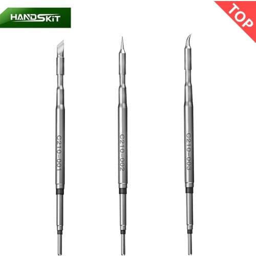 Universal JBC 210 Soldering Iron Tips Lead Free Welding Tip T26 Handle Iron Tips Heating Core 2 in 1 Solder Station Handle Tips