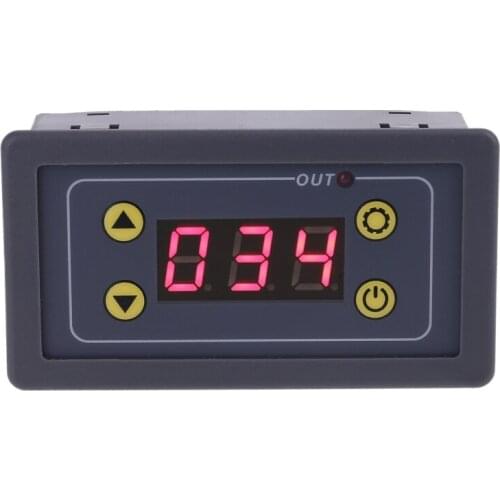 5-24VDC 110V-220VAC LED Display Digital Time Delay Relay Module Timing Delay Cycle Timer Relay Control Switch Time Relay Module