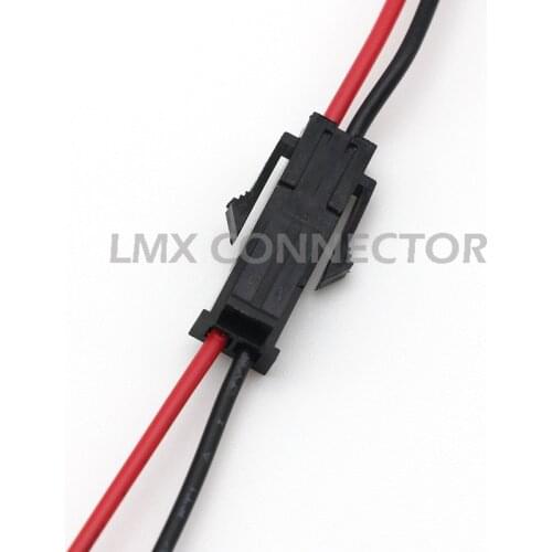 5 Set Molex 3.0 mm Connector 43645/43640 Single Row with Cable 2P 22AWG 30CM Male + Female