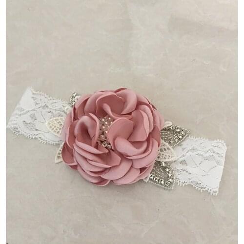 Free Shipping Flower Girl Headband Kids Hair Accessories Photo Prop