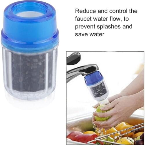 Double Purifier Filter Head Water Purified Tap Bamboo Charcoal Home Tool смеситель для кухни frap смеситель для кухни