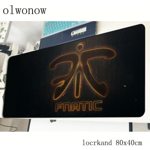 Fnatic mouse pad 80x40cm xl mousepads best gaming mousepad gamer Colourful large personalized mouse pads keyboard pc pad