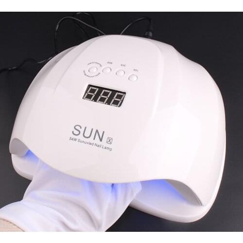 Lamp Radiation Gloves Manicure Nail Art Dryer Tools 1 Pair Fashion Women Anti UV Glove for Light