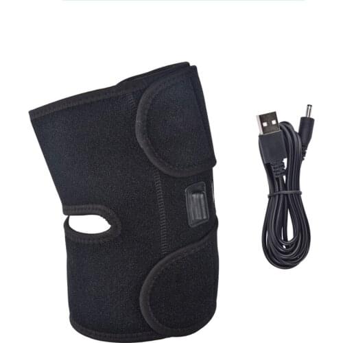 Physiotherapy Leg Massager Knee Pads Knee Brace with Heating Hot CompressPad Support Belt Hot TherapyInjury Rehabilitation Tools