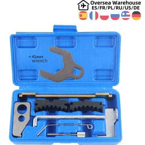 9pc Engine Camshaft Tensioning Locking Alignment Timing Tool Kit for Chevrolet Alfa Romeo 16 V1.6 1.8 Auto Repair Tool