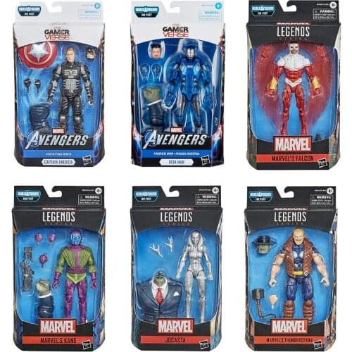 Hasbro Marvel Legends Series 6-Inch Marvels Kang Action Figure Toy Suit Hulk Iron Man Falcon Thunderstrike Collection Gift
