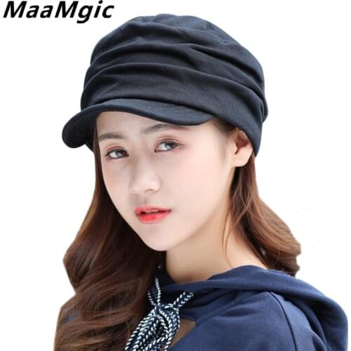 Super warm High Quality Fashion Artist Women Beret Hat For Women Cap Female beret Cap Casual Winter hats Boina Soft brim gift