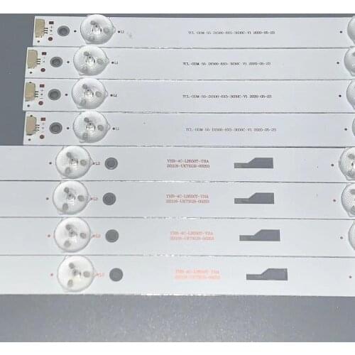 LED backlight bar 5 lamp for Toshiba 55" TV FOR TCL 55 YHF-4C-LB550T-YHA 55L26CMC 55L2600C LVF550CSDX 55U3600C 55U36EBC 55L36CMC