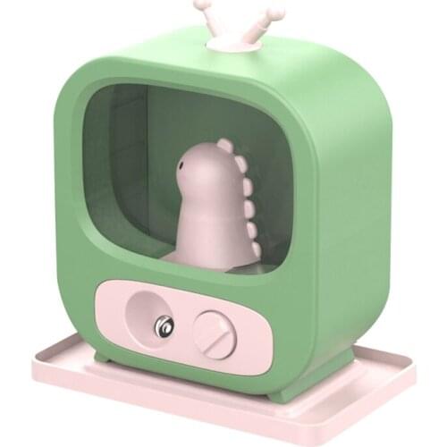 Mini Dinosaur TV Smart Air Humidifier USB Mist Maker Beauty Replenishing Aroma Diffuser Ultra-quiet Operation Fogger