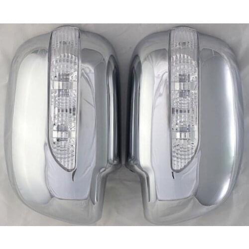 High quality ABS plating 2012 for Toyota INNOVA LED Mirror Cover Reversing mirror Decorative sequins