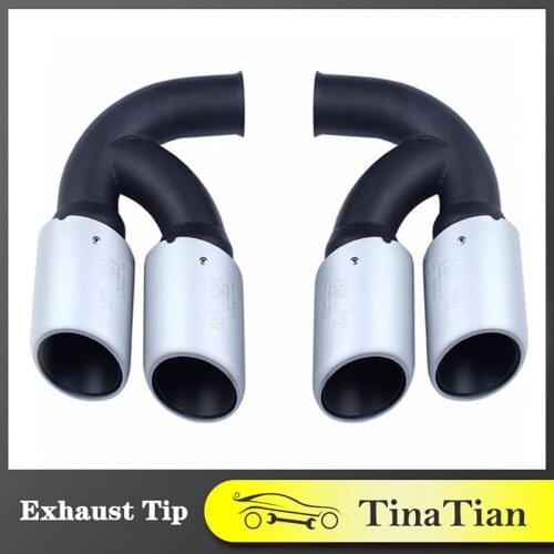 High quality exhaust pipe muffler tailpipe for 11-14 / V8 2015 Cayenne V6