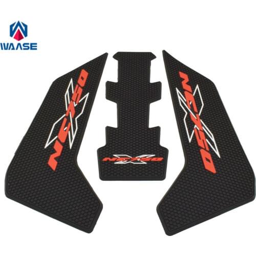 Waase For Honda NC750X NC 750X 750 X 2018 2019 2020 2021 Tank Pad Protector Sticker Decal Gas Knee Grip Tank Traction Pad Side