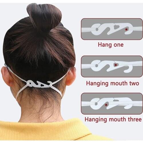 1/5/10/20pcs Adjustable Anti-slip Mask Ear Grips Ear Protection Guard Release Pain Extension Hook Mask Buckle Holder Accessories