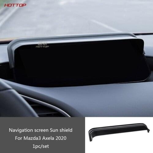 For Mazda3 Axela 2020 Navigation Display Hood Sun Shield Modification Car Accessories 1pc