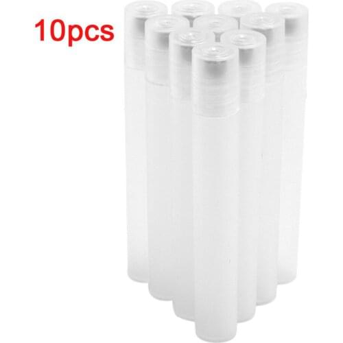 10x 10ml Portable Empty Roll-on Bottles for Perfume Essential Oil Eye Cream