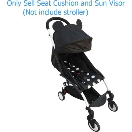 Stroller Accessories Seat Cushion and Canopy Sun Visor Sunshade For 175 Degree Babyzen Yoyo Yoya Vovo Ving similar Stroller