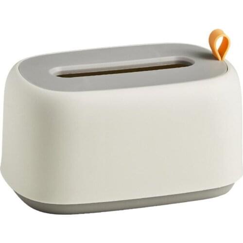 Automatic Spring Wall Mount Desktop Home Kitchen Living Room Tissue Storage Box