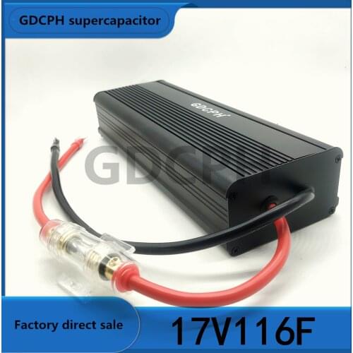Car rectifier 16V83F car module winter start capacitor 2.85V700F large capacity can start car Ferrari capacitor 17V116F