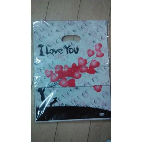 Free shipping tower Plastic bags 100pcs/lot 30X40cm Fit clothes jewelry or gift packing Wholesale shopping bags