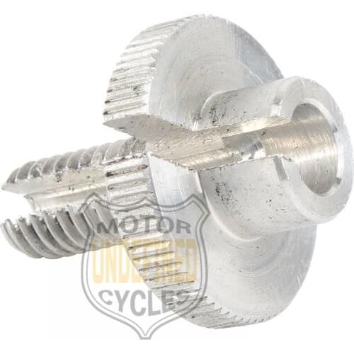 1pc Chrome Universal Motorbike Parst Clutch Lever Cable Adjuster Adjusting Bolt Screw 16 mm of Adjustment