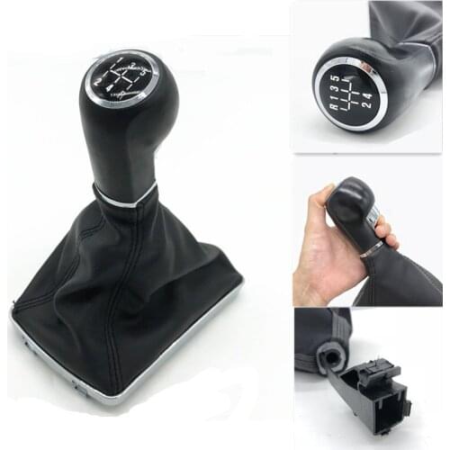 5/6 Speed Car Gear Shift Knob Lever Stick Pen Gaiter Boot Cover Case For OPEL / VAUXHALL / ASTRA 2005 2006 2007 2008 2009 2010