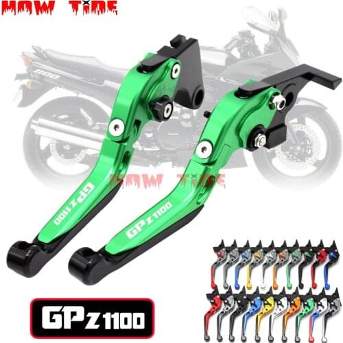 For Kawasaki GPZ1100 GPZ 1100 ABS 1995-1998 1997 1996 Motorcycle Folding Extendable CNC Moto Adjustable Clutch Brake Levers
