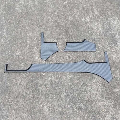 For Right Hand Drive For Tesla Model X 2016-2019 Model S 2014-2019 Middle Control Panel Trim Cover Interior Sticker Accessories