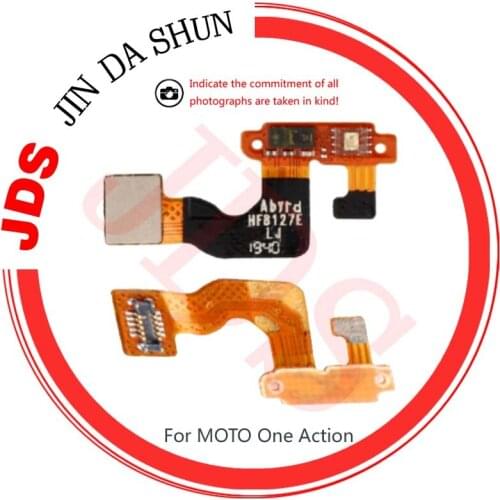 For Motorola MOTO One Action XT1970-5 Proximity Ambient Light Sensor Lamp Camera Light Flash Flex Cable Flat Connector