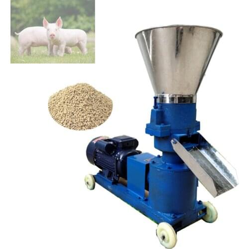 Factory Price Stainless Steel Feed Granule Pellet Making Machine High Quality Rabbit Chicken Animal Feed Pellet Machines