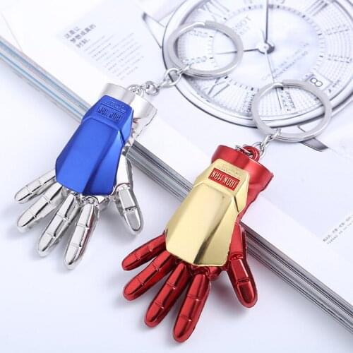 Metal hand keys couple keys pendants festival gifts car shaped keychains key rings