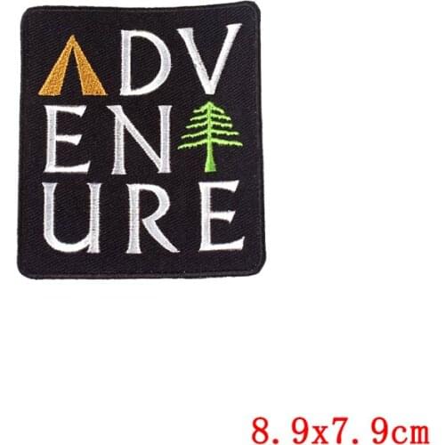 Punk Letters DIY Patch Stripe Iron On Patches For Clothing Embroidery Patch Skull Badge Patches Applique For Clothes Stickers