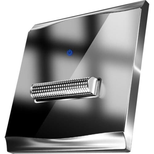 Black Modern switch Wall switch,220V 1/2/3/4Gang.2Way 10A stalinite light switches switch for livingroom