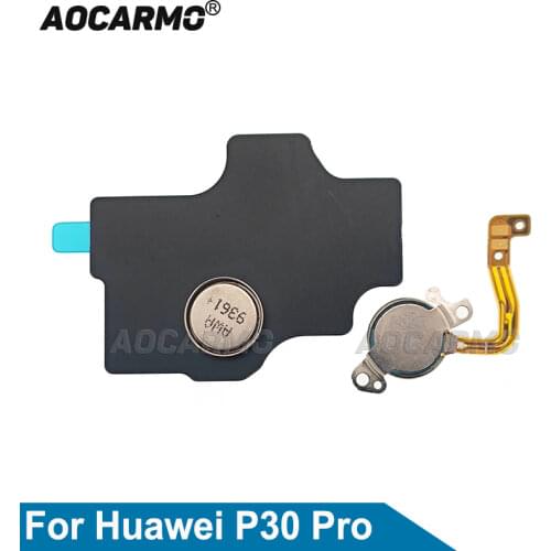 Aocarmo For Huawei P30 Pro Top Earpiece Ear Speaker Speakerphone Buzzer Ringer Magnet Black Iron Sheet Replacement Parts