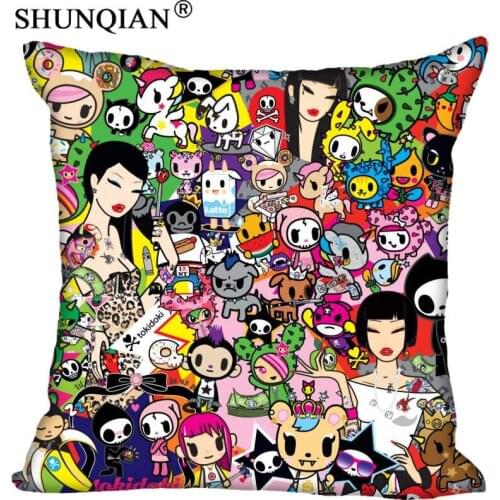 Custom Pillowcase Cover Tokidoki Square Zipper Pillow Cover (Two Sides) Print Your Pictures Cool Pillow Cases
