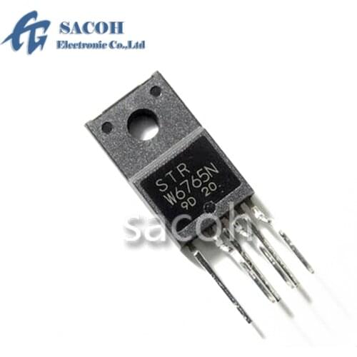 New original 10PCS/Lot STRW6765N STR-W6765N or STRW6765C STR-W6765C or STRW6765 STR-W6765 TO-220F-6 Switching Regulator