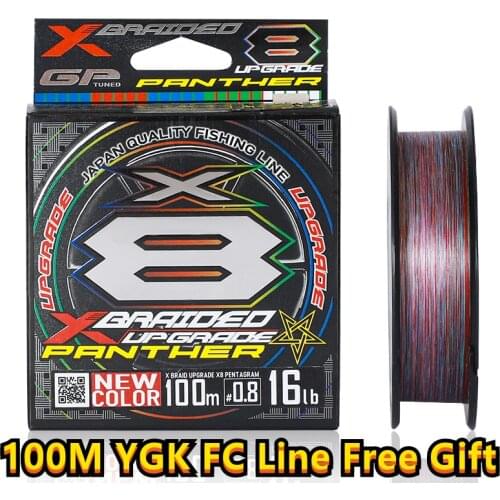 Original YGK XBRAID UPGRADE X8 PENTAGRAM