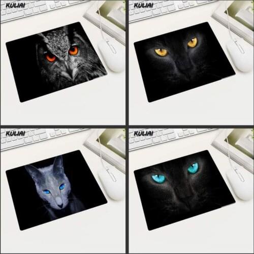 XGZ Personality Black Cat Eye fnatic Mouse Pad avicii Computer Gaming MousePads Notebook Tablet Game Smooth and fast mausepad