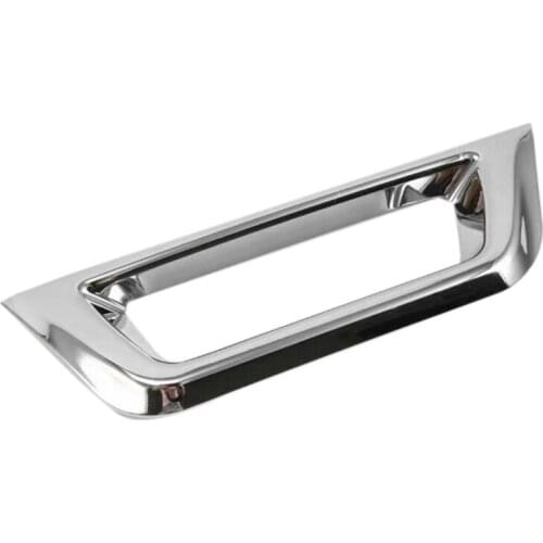 1Pcs Car Parts ABS Chrome Rear Brake Light Cover Car Styling for Nissan KICKS 2017