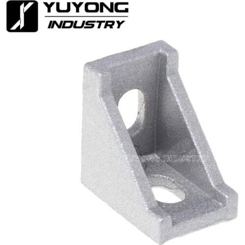 10pcs/Lot 90 Degree Cast Corner Bracket 20x28x28mm for V-Slot Profile 2028 corner use 2020 industrial aluminum profile