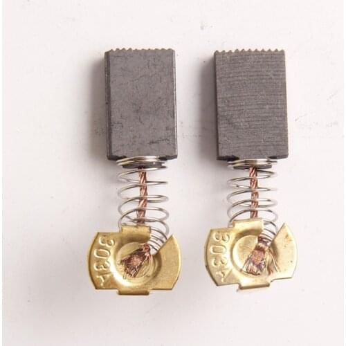 20Pcs Carbon Brushes 5*11*16mm For Chainsaw Rhinestone Polishing Machine Power Tools Accessories