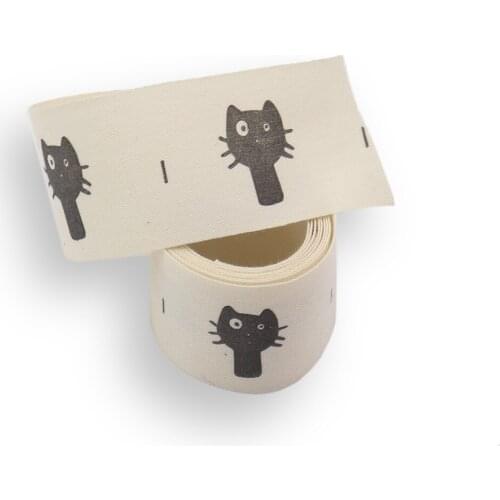 5 yards hair accessories material, cotton, linen, literary and artistic layering cloth with diy bowknot handmade ribbon webbing