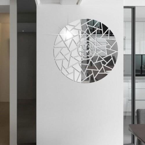 Simple Lines Acrylic Wall Sticker 3D Wall Decal Mural For Living Room Bedroom TV Background Decoration Poster Wall Art Décor